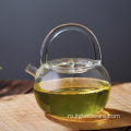 Ceainic din sticlă pentru cuptor cu microunde, cafea ceai